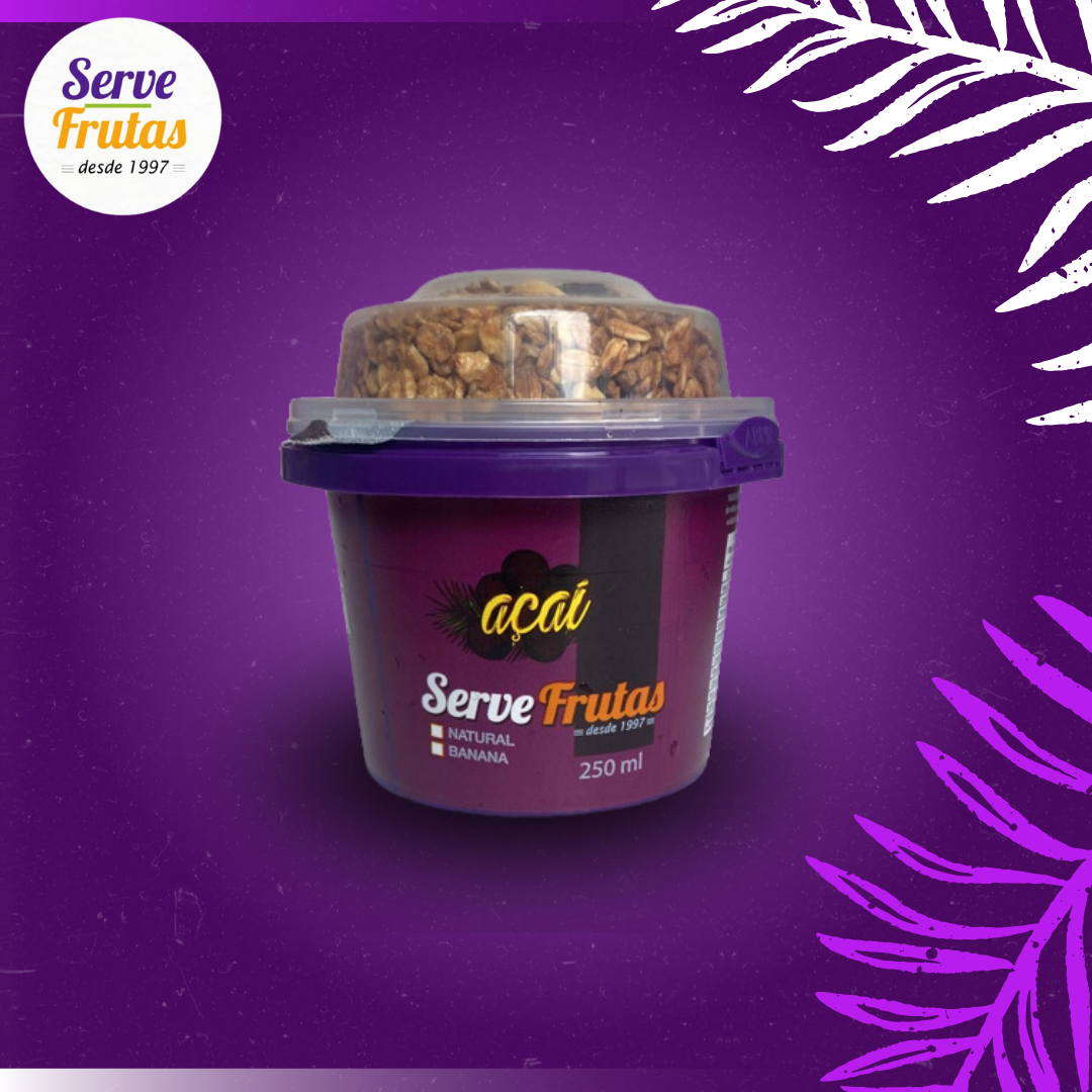 Potinho de Açai com Granola e Pazinha 250 ML