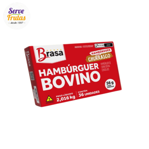 Hamburguer Bovino - Sabor Churrasco