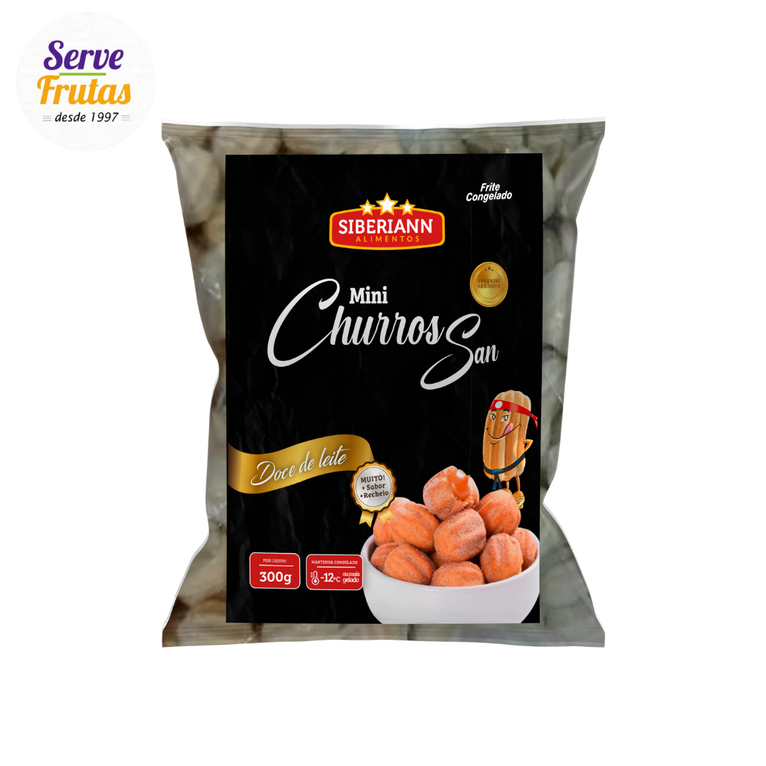 Mini Churros Doce de Leite